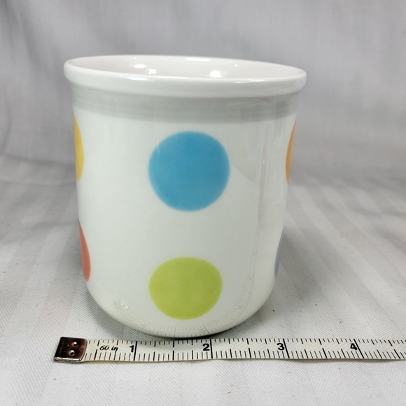 Villeroy & Boch Multi-color Dots MUG Porcelain 10 oz Cup Switch Bonjour -c - Picture 2 of 11